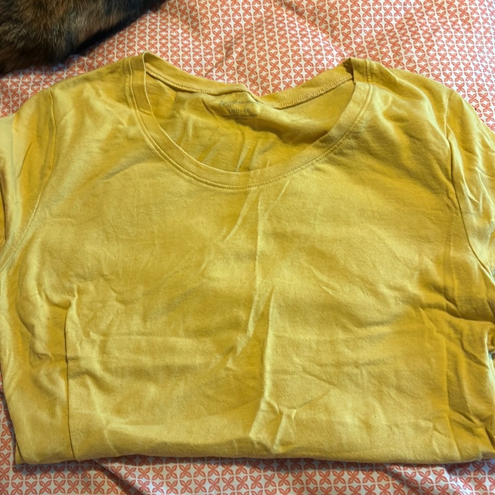 Yellow Short Sleeve Shirt
